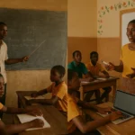 Image on the evolution of education in Africa