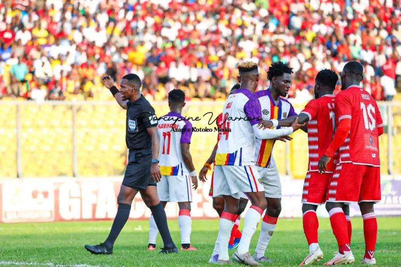 Hearts of Oak Silence Asante Kotoko with 1-0 Victory in Kumasi