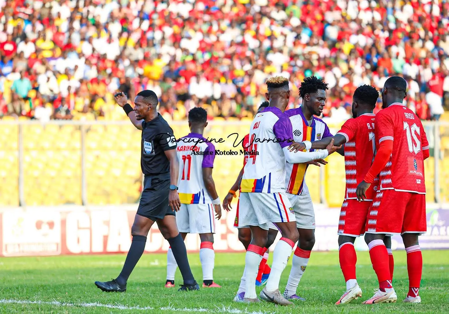 Hearts of Oak Silence Asante Kotoko with 1-0 Victory in Kumasi