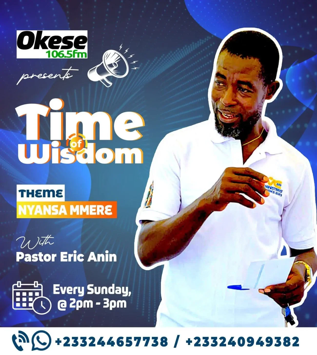 eric anin time of wisdom at okese image