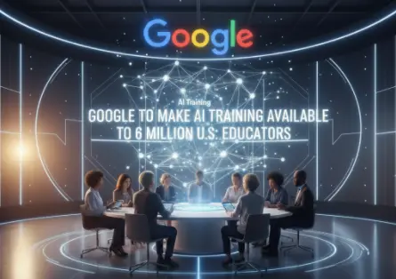 Google to Make AI Training Available to 6 Million U.S. Educators