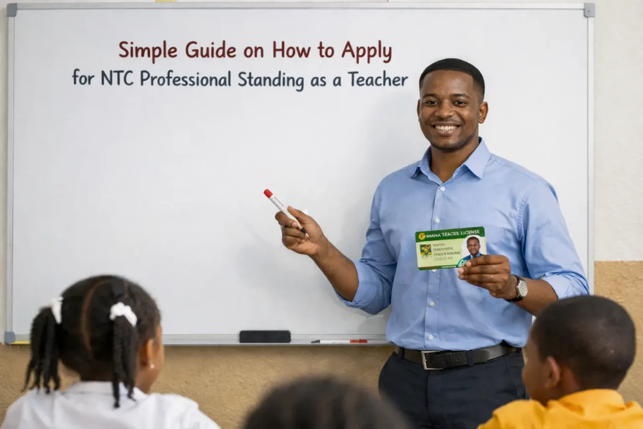 How to Apply NTC Professional Standing Letter image