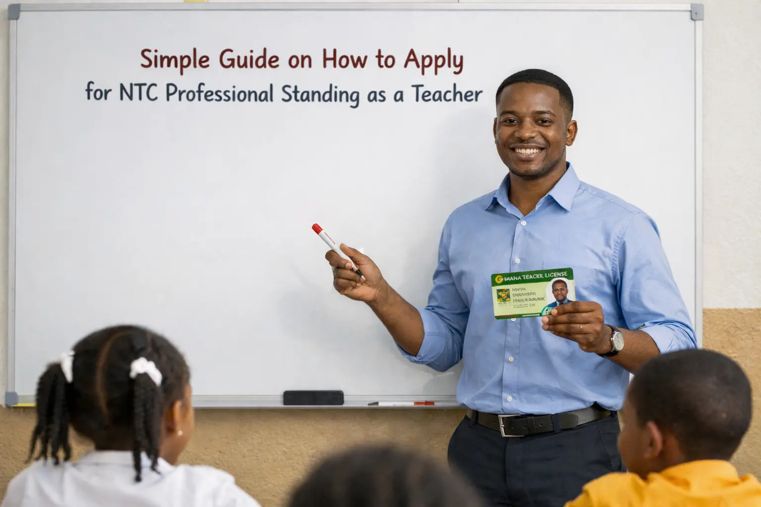 How to Apply NTC Professional Standing Letter image