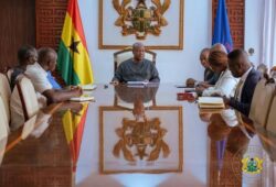 mahama to meet organised labour at jubilee house image