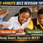 BECE Revision Tips for Teachers and Students image