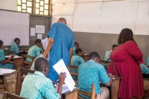 See How BECE Supervisors Monitor Examinations