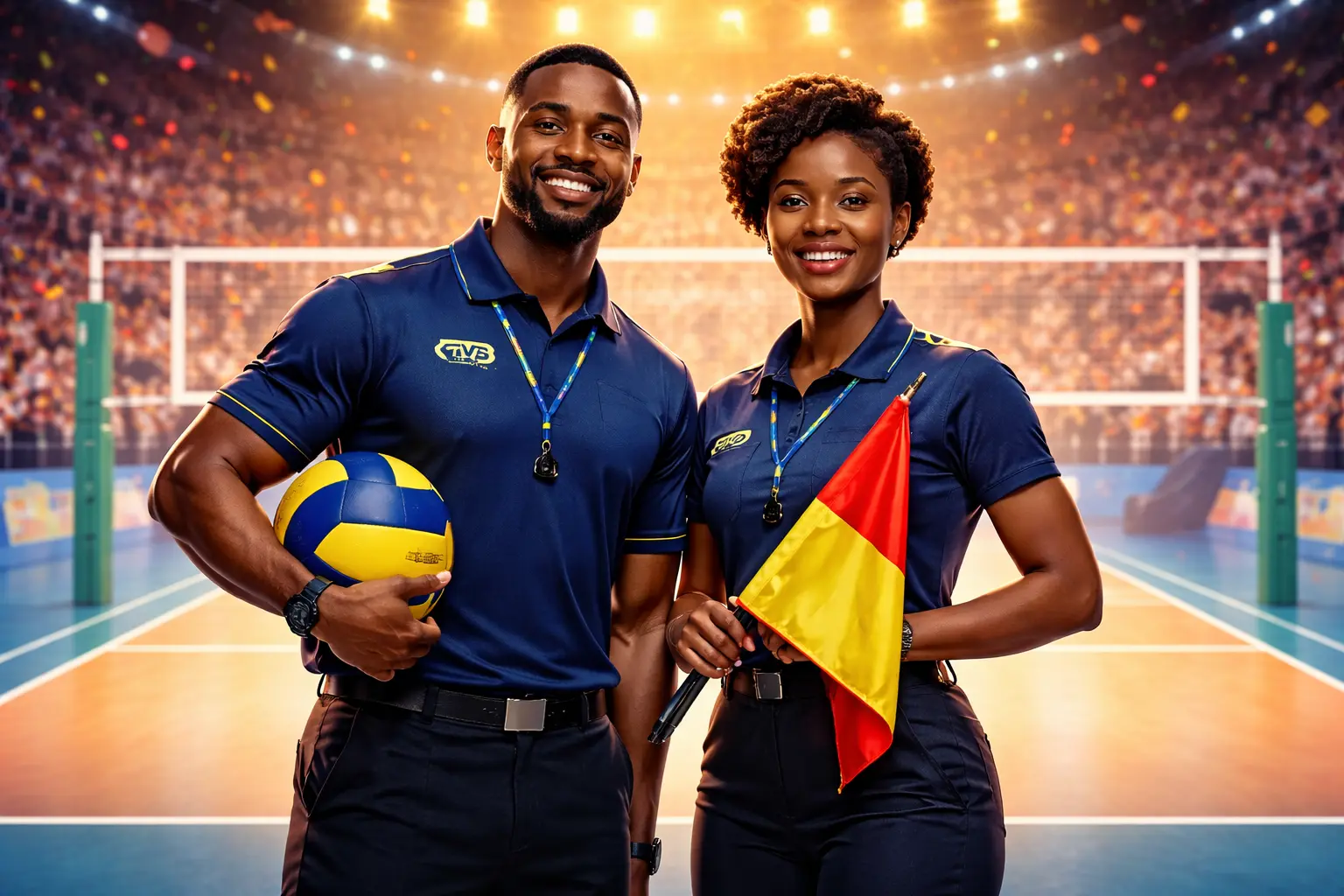 Volleyball Refereeing Course in Ghana