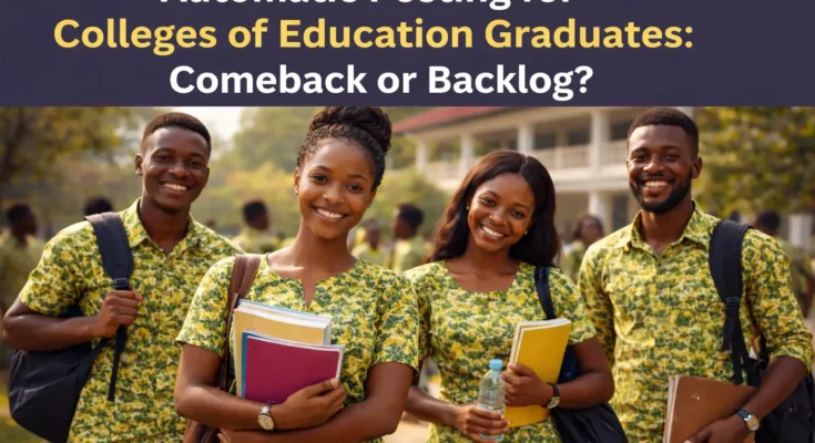 Automatic Posting of Graduates from Colleges of Education