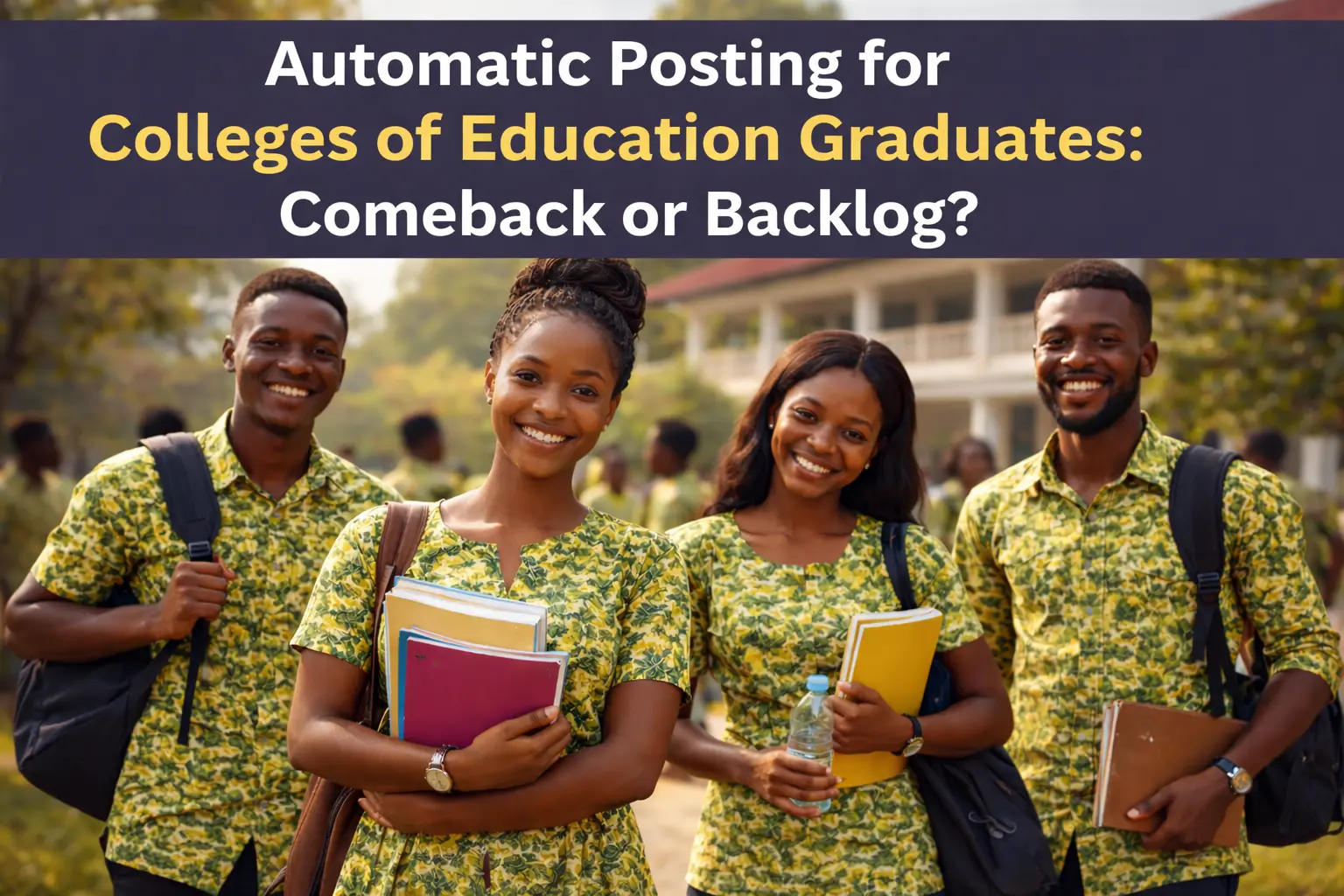 Automatic Posting of Graduates from Colleges of Education