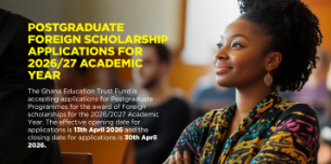 GETFund Scholarship for Foreign Students
