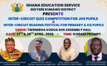 Kumawu Education JHS Quiz Competition image