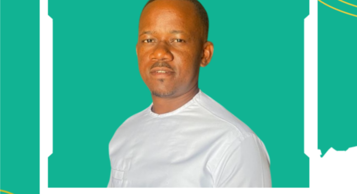 Sir Joe at Kumawu Education Office picture
